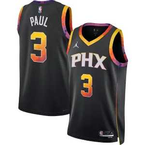 Bonito Chris Paul Phoenix Suns Jordan Brand Unisex Swingman Jersey Statement Edition Black  para la gran final