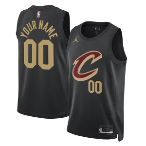 Magnífico Único Cleveland Cavaliers Jordan Brand Unisex 2022/23 Swingman Custom Jersey Statement Edition Black  para la gran final