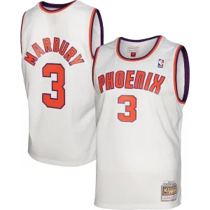 Comodo Stephon Marbury Phoenix Suns 2001/02 Hardwood Classics Swingman Jersey White  para la gran final