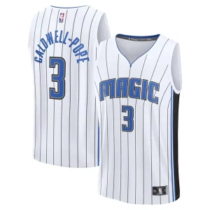 Ideal Kentavious Caldwell Pope Orlando Magic Fast Break Replica Player Jersey Association Edition White  para la gran final