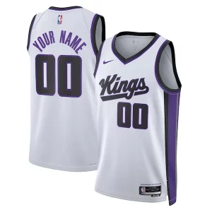 Fantástico Sacramento Kings Nike Unisex Swingman Custom Jersey Association Edition White  para la gran final