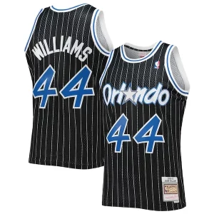 Robusto Único Comodo Jason Williams Orlando Magic 2001/02 Hardwood Classics Swingman Jersey Black  para la gran final