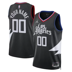 Increíble Elegante LA Clippers Jordan Brand Unisex 2022/23 Swingman Custom Jersey Statement Edition Black  para la gran final