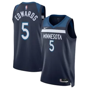 Ideal Duradero Robusto Anthony Edwards Minnesota Timberwolves Nike Unisex Swingman Replica Jersey Icon Edition Navy  para la gran final