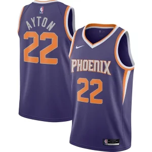 Robusto Deandre Ayton Phoenix Suns Nike 2020/21 Swingman Player Jersey Icon Edition Purple  para la gran final