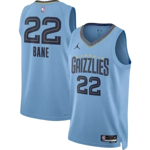 Atractivo Original Desmond Bane Memphis Grizzlies Jordan Brand Unisex Swingman Jersey Statement Edition Light Blue  para la gran final