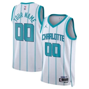 Elegante Genial Atractivo Charlotte Hornets Jordan Brand Unisex Swingman Custom Jersey White Association Edition  para la gran final
