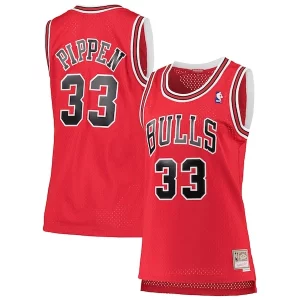 Delicioso Scottie Pippen Chicago Bulls Women's 1997/98 Hardwood Classics Swingman Jersey Red  para la gran final