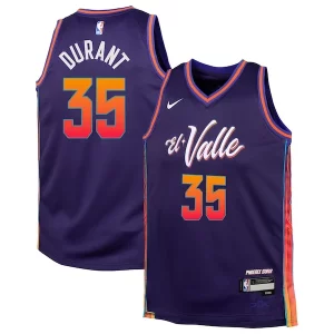 Duradero Versátil Comodo Kevin Durant Phoenix Suns Nike Youth Swingman Replica Jersey City Edition Purple  para la gran final