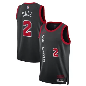Exquisito Lonzo Ball Chicago Bulls Nike Unisex 2023/24 Swingman Jersey Black City Edition  para la gran final