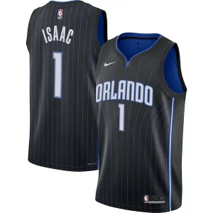 Estupendo Original Jonathan Isaac Orlando Magic Nike Youth Swingman Jersey Icon Edition Black  para la gran final