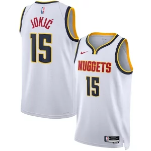Robusto Genial Duradero Nikola Jokic Denver Nuggets Nike Unisex Swingman Jersey Association Edition White/Navy  para la gran final