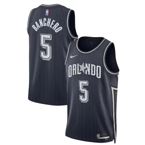Magnífico Fácil de llevar Paolo Banchero Orlando Magic Nike Unisex 2023/24 Swingman Jersey Navy City Edition  para la gran final