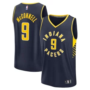 Comodo Fantástico T.J. McConnell Indiana Pacers Fast Break Replica Player Jersey Icon Edition Navy  para la gran final