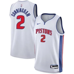 Magnífico Robusto Cade Cunningham Detroit Pistons Nike Youth Swingman Jersey Association Edition White  para la gran final