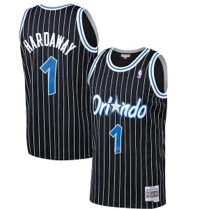 Versátil Comodo Clásico Penny Hardaway Orlando Magic Hardwood Classics Swingman Jersey Black  para la gran final