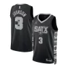 Original Keldon Johnson San Antonio Spurs Jordan Brand Unisex Swingman Jersey Statement Edition Black  para la gran final