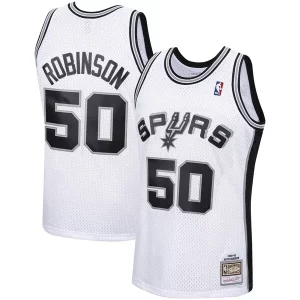 Encantador Moderno David Robinson San Antonio Spurs 1998/99 Hardwood Classics Swingman Jersey White  para la gran final
