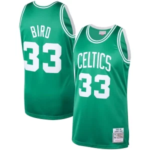 Ideal Genial Exquisito Larry Bird Boston Celtics 1985/86 Hardwood Classics Authentic Jersey Kelly Green  para la gran final