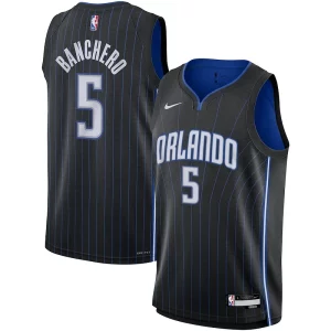 Bonito Original Paolo Banchero Orlando Magic Nike Youth Swingman Jersey Icon Edition Black  para la gran final