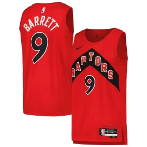 Práctico Original RJ Barrett Toronto Raptors Nike Unisex Swingman Player Jersey Icon Edition Red  para la gran final
