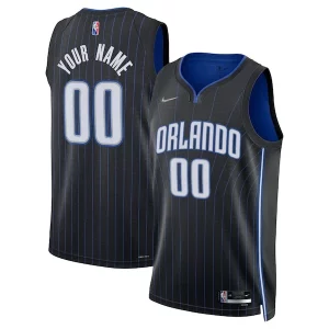 Lujoso Orlando Magic Nike 2021/22 Diamond Swingman Custom Jersey Icon Edition Black  para la gran final