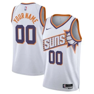 Delicioso Phoenix Suns Nike Unisex Swingman Custom Jersey White Association Edition  para la gran final