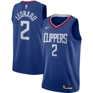 Versátil Moderno Magnífico Kawhi Leonard LA Clippers Nike Swingman Jersey Royal Icon Edition  para la gran final