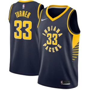 Robusto Encantador Myles Turner Indiana Pacers Nike Swingman Jersey Navy Icon Edition  para la gran final