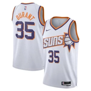 Encantador Delicioso Kevin Durant Phoenix Suns Nike Unisex Swingman Jersey Association Edition White/Purple  para la gran final