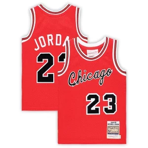 Robusto Increíble Michael Jordan Chicago Bulls Preschool Hardwood Classics 1984/85 Authentic Swingman Jersey Red  para la gran final