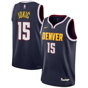 Ideal Genial Nikola Jokic Denver Nuggets Nike Youth Swingman Jersey Icon Edition Navy  para la gran final