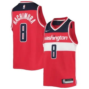 Único Rui Hachimura Washington Wizards Nike Youth 2021/22 Diamond Swingman Jersey Icon Edition Red  para la gran final