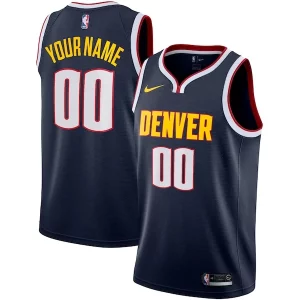 Ideal Denver Nuggets Nike 2022/23 Swingman Custom Jersey Icon Edition Navy  para la gran final