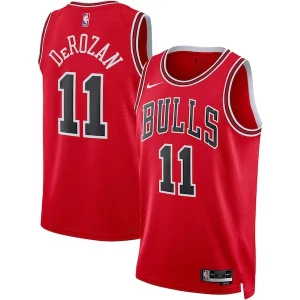 Moderno Comodo Hermoso DeMar DeRozan Chicago Bulls Nike Unisex Swingman Jersey Icon Edition Red/White  para la gran final