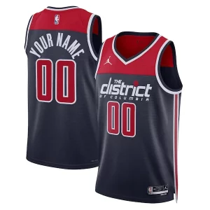 Magnífico Práctico Washington Wizards Jordan Brand Unisex 2022/23 Swingman Custom Jersey Statement Edition Navy  para la gran final