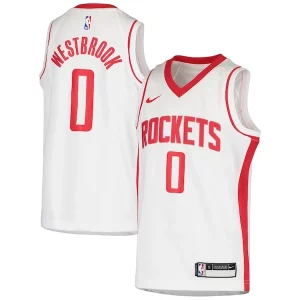 Duradero Increíble Russell Westbrook Houston Rockets Nike Youth Swingman Jersey Association Edition White  para la gran final