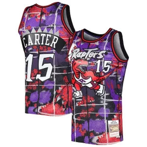 Magnífico Clásico Lujoso Vince Carter Toronto Raptors 1998/99 Hardwood Classics Lunar New Year Swingman Jersey Purple  para la gran final