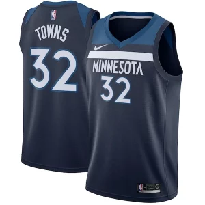 Exquisito Duradero Práctico Karl Anthony Towns Minnesota Timberwolves Nike Swingman Jersey Navy Icon Edition  para la gran final