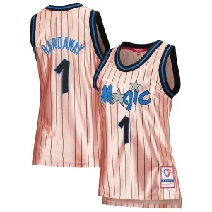Delicioso Penny Hardaway Orlando Magic Women's 75th Anniversary Rose Gold 1993 Swingman Jersey Pink  para la gran final