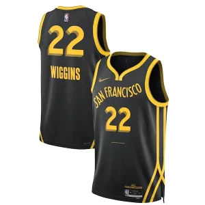 Maravilloso Robusto Andrew Wiggins Golden State Warriors Nike Unisex 2023/24 Swingman Jersey Black City Edition  para la gran final