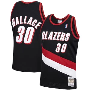 Encantador Rasheed Wallace Portland Trail Blazers 1999/00 Hardwood Classics Swingman Jersey Black  para la gran final