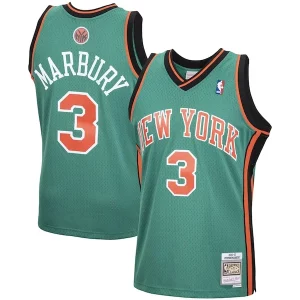 Estupendo Atractivo Bonito Stephon Marbury New York Knicks 2001/02 Hardwood Classics Swingman Jersey Green  para la gran final