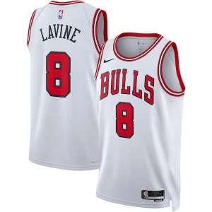 Comodo Estupendo Versátil Zach LaVine Chicago Bulls Nike Unisex Swingman Jersey Association Edition White/Red  para la gran final