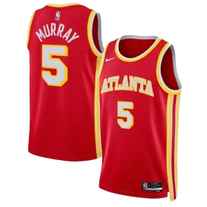 Elegante Increíble Ideal Dejounte Murray Atlanta Hawks Nike Unisex Swingman Jersey Icon Edition Red  para la gran final