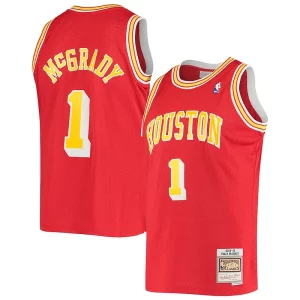 Único Estupendo Tracy McGrady Houston Rockets 2001/02 Hardwood Classics Swingman Jersey Red  para la gran final