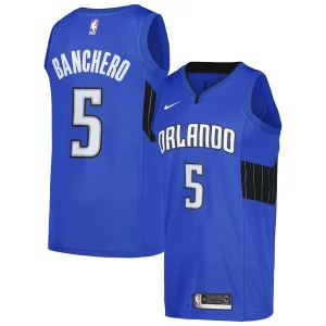 Hermoso Chulo Paolo Banchero Orlando Magic Nike Swingman Player Jersey Statement Edition Royal  para la gran final