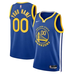 Fantástico Maravilloso Golden State Warriors Nike Unisex Swingman Custom Jersey Royal Icon Edition  para la gran final