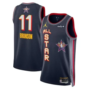 Cool Jalen Brunson Nike Unisex 2025 NBA All Star Game Swingman Player Jersey Navy  para la gran final