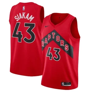 Fantástico Cool Versátil Pascal Siakam Toronto Raptors Nike 2020/21 Icon Swingman Jersey Red  para la gran final